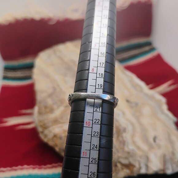 Carolyn Pollack AW Sterling Silver Sleeping Beauty Turquoise Ring Size 9 w/BOX - Picture 8 of 10